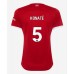 Billige Liverpool Ibrahima Konate #5 Hjemmebane Fodboldtrøjer Dame 2023-24 Kortærmet